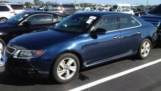 2011 Saab 9-5 Biopower 2.0T Start Up, Quick Tour, \u0026 Rev - 6K