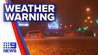 Parts of NSW flooded as rainy weather continues | 9 News Australia