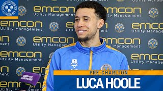 PRE-CHARLTON | Luca Hoole