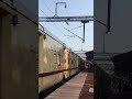 manglore nagercoil ernad express arriving with arokkonam wap4 indianrailways train railway