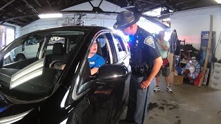 CALL 6: Mock traffic stop with concealed carry weapon
