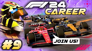 F1 24 CAREER MODE Part 9: Fighting the Team that want to SIGN US!