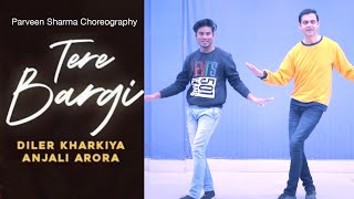 Tere Bargi | Diler Kharkiya Ft Anjali Arora | Kacha Badam Viral Girl | Haryanvi Songs 2022