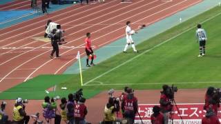 2016CS準決勝 川崎 0-1 鹿島 伝統芸　鹿島れ！