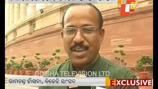 BJD MP Ram Chandra Hansda caste vote during vice presidential poll