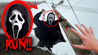 Rescue of MY  life from SCREAM MAN by PARKOUR and SURVIVE in the Far Village