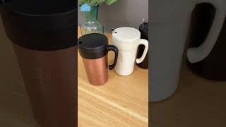 Stainless Steel Thermal Mug with Lid \u0026 Spoon