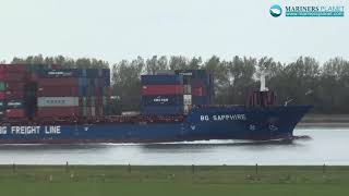 BG SAPPHIRE CONTAINER SHIP FOR MERCHANT NAVY