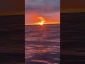 magnifique coucher de soleil pour violette dorange vendée globe 2024