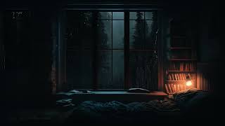 Heavy Rain Sound on Cozy Bedroom Window - Relaxing Sounds for Sleep 🌧️ ASMR rain
