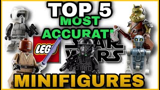 Top 5 Most Accurate Lego Star Wars Minifigures