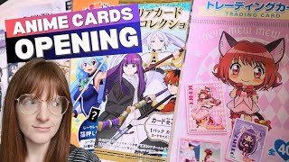 Opening Japanese Dollar Store Anime Cards