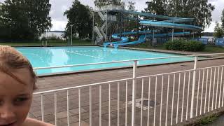 Inside Lögarängen swimmingbaths, vasteras, sweden