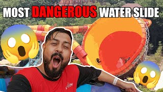 Most Dangerous Water Slide! | Vlog | With Jazzy