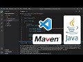 Create Your First Java Project using Maven and Visual Studio Code 2021 | Add JAR to Maven Project