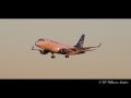 gorgeous sunset ● air north embraer e 170 landing u0026 takeoff melbourne airport vh anv