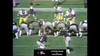 1976-9-12 Pittsburgh Steelers @ Oakland Raiders