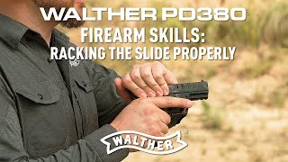 Walther PD380: Slide Manipulation/Operation