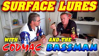 Surface lures for Murray cod