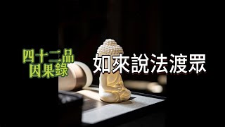 四十二品因果錄＃第七品＃如來說法度眾