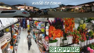 Evening walk to town|Napoklu|shopping at home world|Vlogs