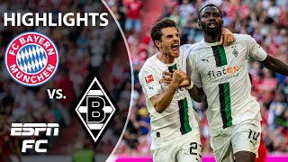 Borussia Monchengladbach ends in a 1-1 draw vs. Bayern Munich ⚽️ | Bundesliga Highlights | ESPN FC