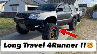 Long traveled 4Runner Prerunner !! Gets 3 link suspension! Pt 1