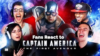 The way they loved him... 🥹 FIRST TIME watching Captain America: The First Avenger (2011) Reaction