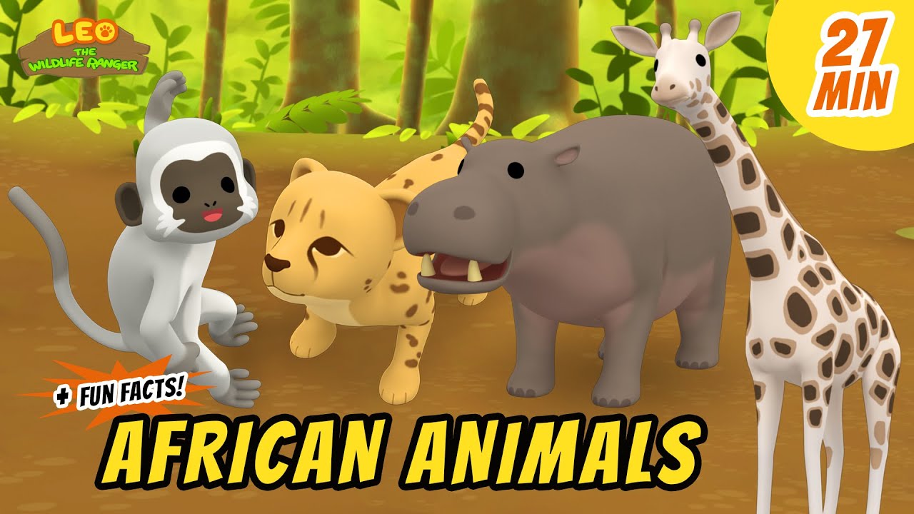 African Animals - Fun, Exciting Animals Stories For Kids | Educational ...