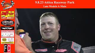 9.8.23 Attica Raceway Park Late Models A-Main