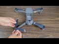 how to install propellers on dji mavic 2 pro drone