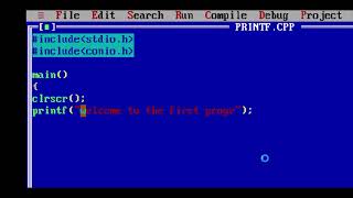 02-Turbo C Tutorial-printf function
