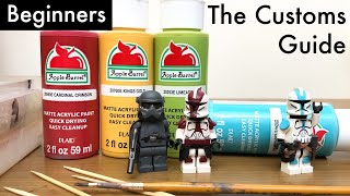 How to make CUSTOM Lego Star Wars minifigures | custom clones for beginners | The Customs Guide