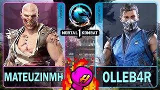 MK1 MateuzinMH (BARAKA) VS Olleb4r (SUB-ZERO)🥊Mortal Kombat 1🥊4K 60ᶠᵖˢ