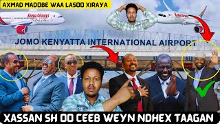 Abii Axmad Oo Qiyaanay Xassan Sh Iyo Axmad Madobe Oo Dowlada Somalia Dhulka Ku jiidey Mar kale Yaab