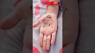 ganesh chaturthi special mehndi design || ganesha mehndi design|| mehendi