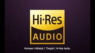 Vinmeen Vidhaiyil | Thegidi | Nivas K. Prasanna | Abhay Jodhpurkar & Saindhavi | Hi-Res Audio