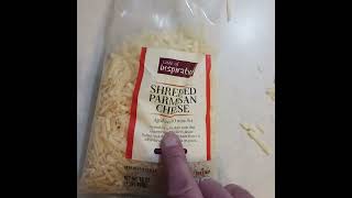 Keto Friendly Shredded Parmesan Cheese unboxing