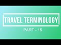 Types of Journey | Open Jaw | Double Open Jaw | Return Trip | Round Trip -One Way -Travel session 15