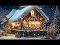 relaxing christmas jazz ambience 🎷 cozy gingerbread house u0026 holiday vibes