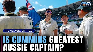 Is Pat Cummins The Greatest Australian Captain? | India vs Australia | Pat Cummins vs Ricky Ponting