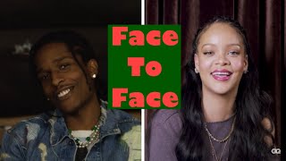 A$AP Rocky and Rihanna interview each other on Vogue & GQ Questions