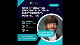 Grid Interactive Efficient Buildings: Electric Utility Perspective