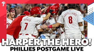 Bryce Harper's heroics propel Phillies to come from behind win over Astros | Phillies Postgame Live