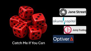 IMPOSSIBLE quant interview question | Catch Me If You Can I & II
