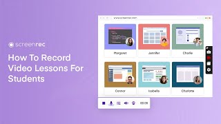 😮How To Record Fantastic Video Lessons For Students With A Simple Screen Recorder