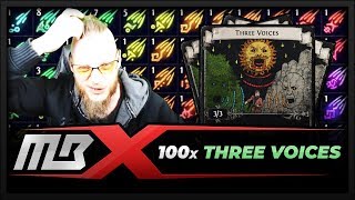 [PATH OF EXILE] – 100x “THREE VOICES” – OH BABY A TRIPLE!