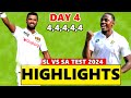 Sri Lanka Vs South Africa 1st Test day 4 Highlights 2024 | SL Vs SA