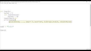 Variable Scope and Namespaces in Python