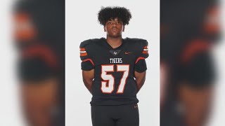 Friends and family gather for funeral of Lancaster football player